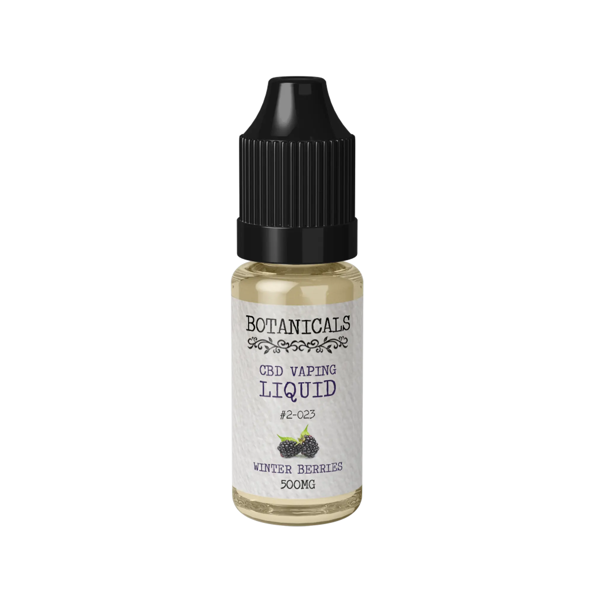BOTANICALS WINTER BERRIES CBD VAPING LIQUID - 500MG