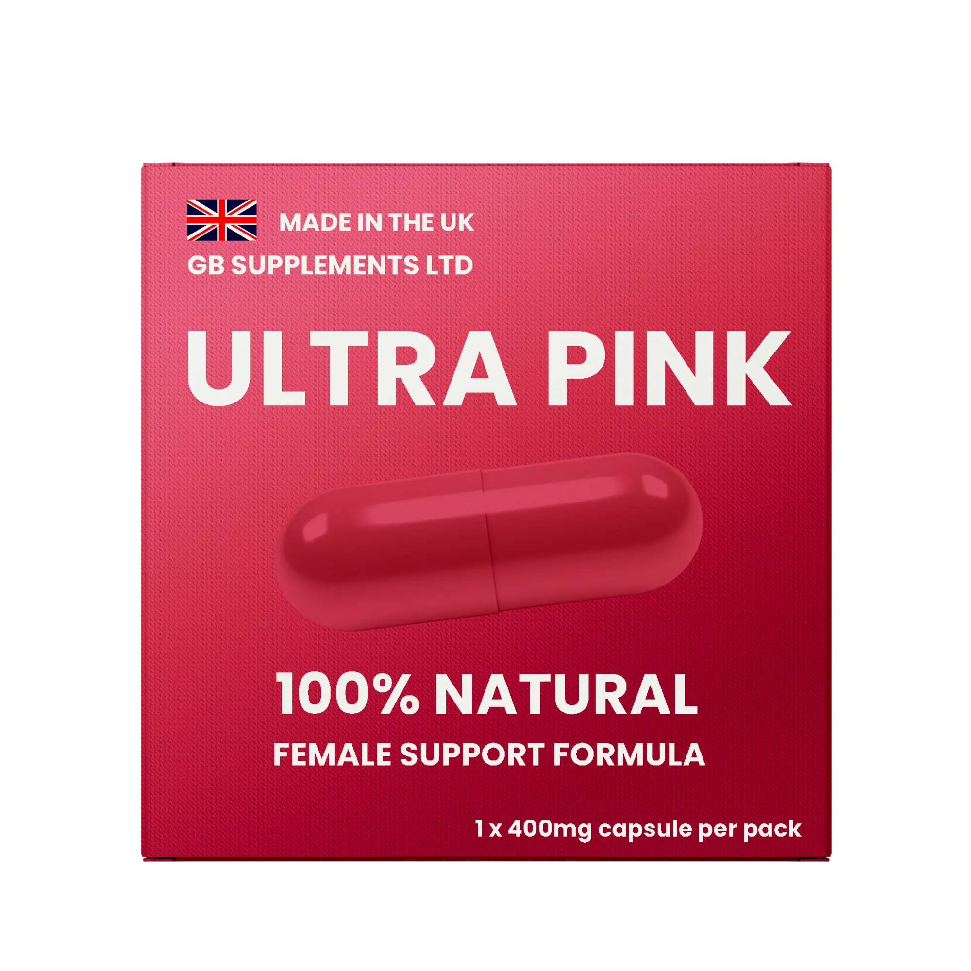 Ultra Pink Female Health Support 400mg Pill For Women