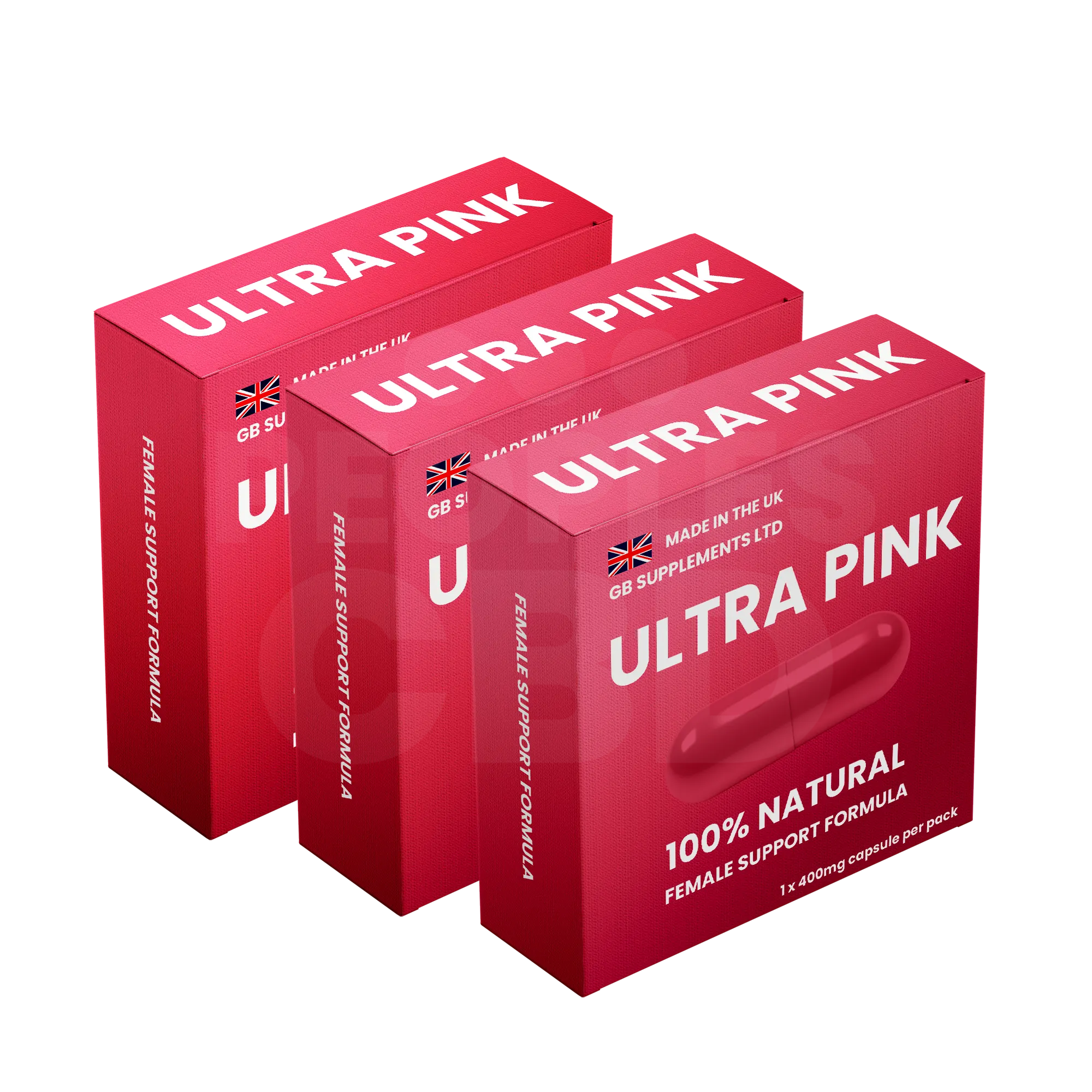 Ultra Pink Female Health Support 400mg Pill For Women - Image 3