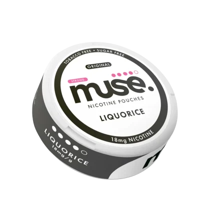 MUSE LIQUORICE 18MG NICOTINE POUCHES