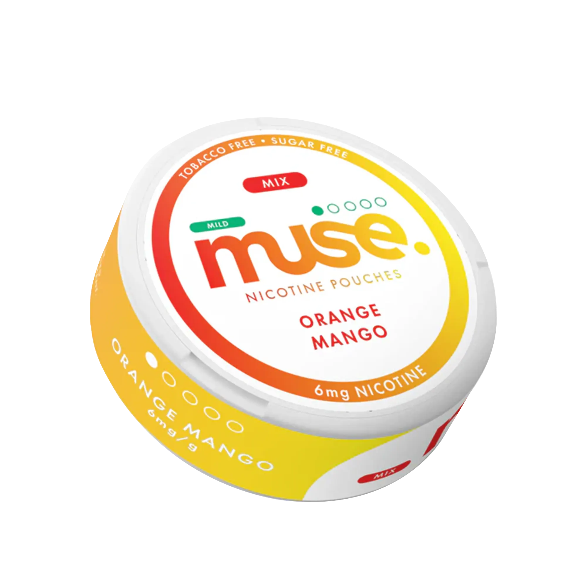 MUSE ORANGE MANGO 6MG NICOTINE POUCHES