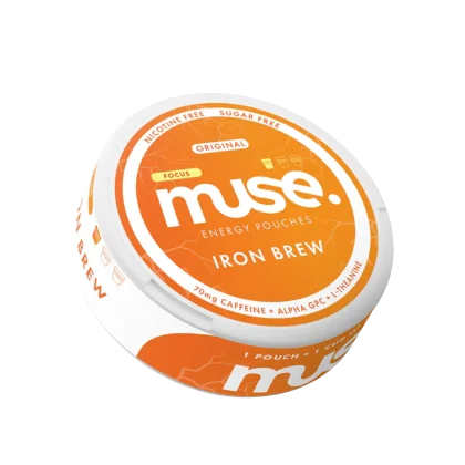 MUSE IRON BREW 70MG FOCUS ENERGY POUCHES