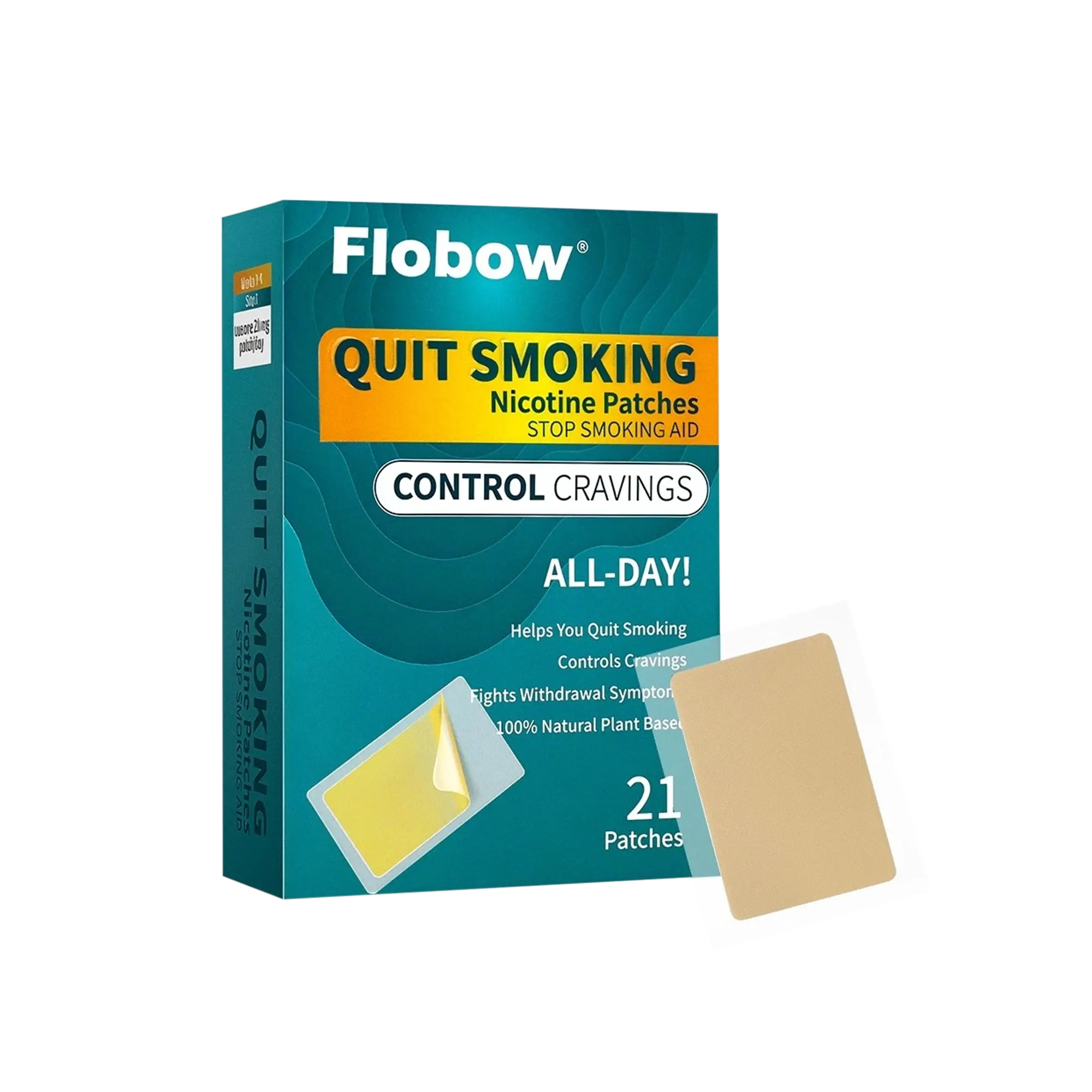 Flobow 21mg Nicotine Patches - Image 3