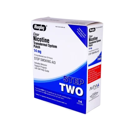 Rugby 14mg Nicotine Patches Step 2
