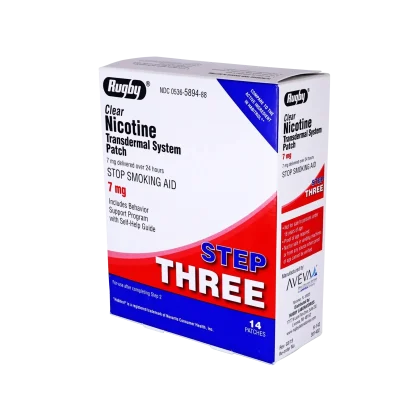 Rugby 7mg Nicotine Patches Step 3